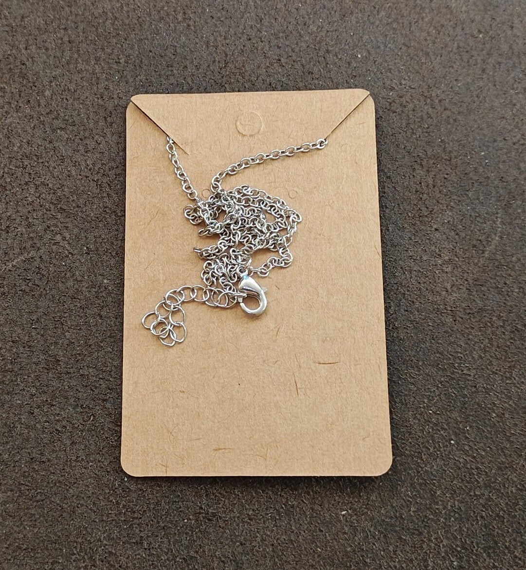 Silver Tone "Big Sis" Crystal Heart Pendant Necklace New On Card