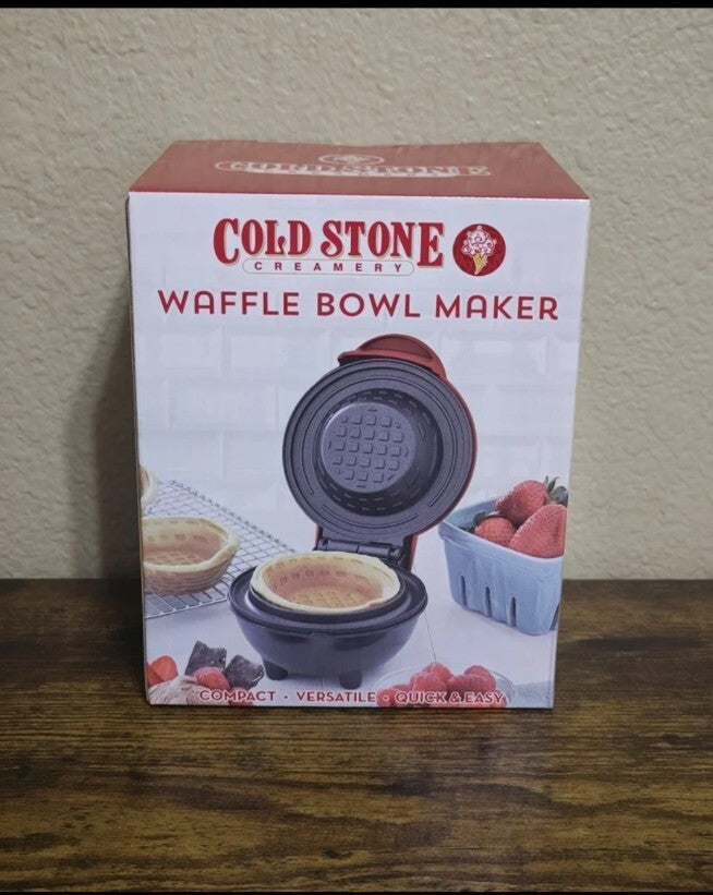 Cold Stone Creamery Waffle Bowl Maker  NIB