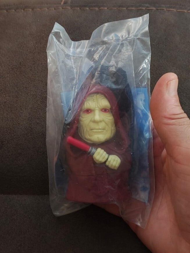 2005 Burger King Star Wars: The Complete Saga Kids Meal Emperor Palpatine Toy