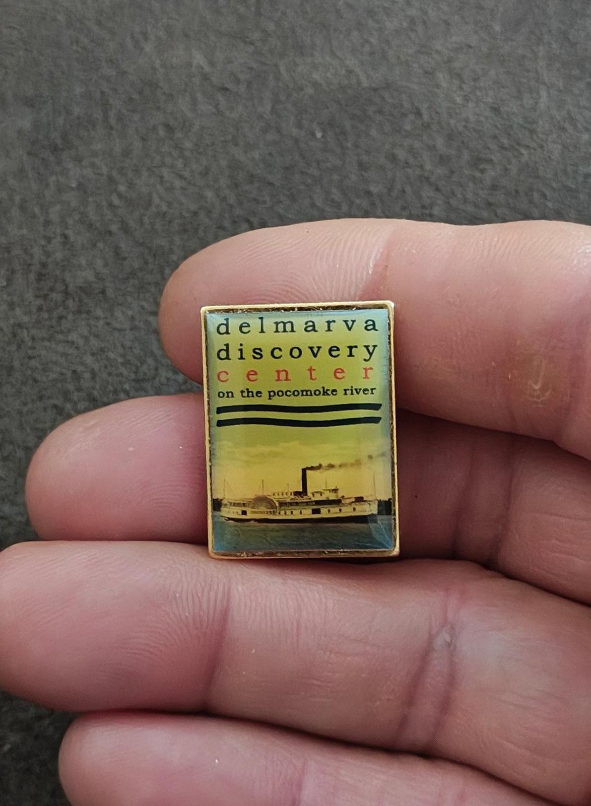 Delmarva Discovery Museum On The Pokemoke River Gold Tone Pin