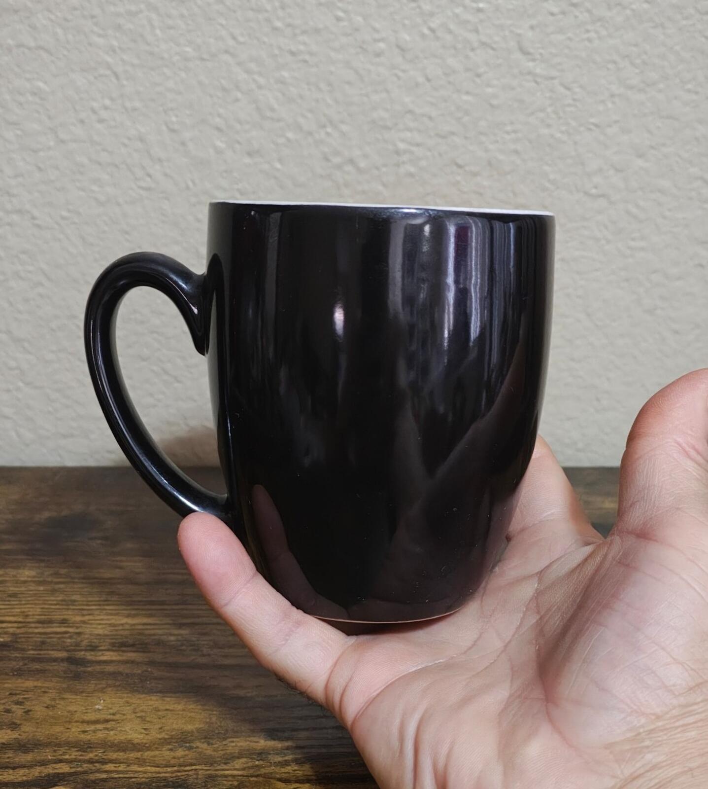 1990s Rare HTF "High Roller" Golden Nugget Casinos Black & White 14 oz Mug