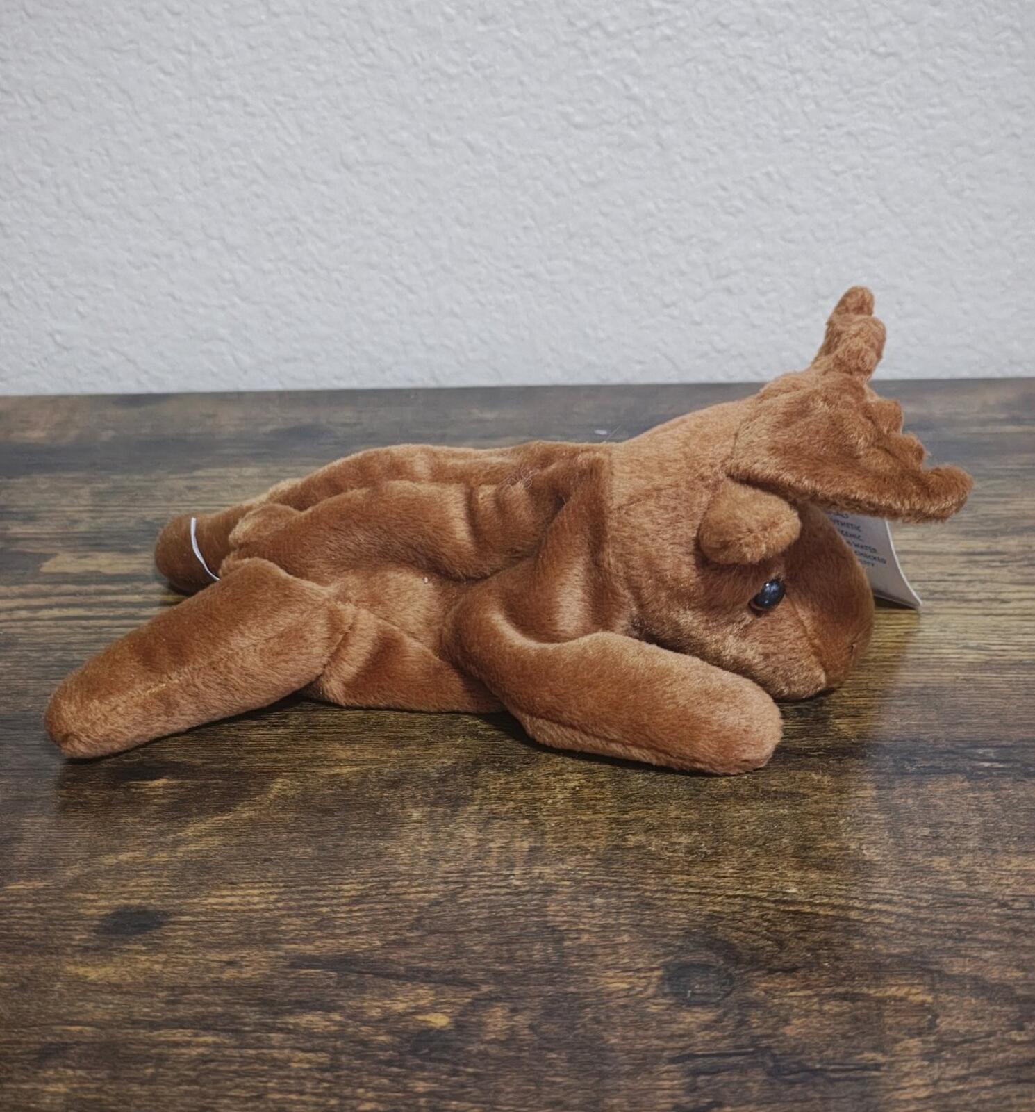 1990s Arctic Circle Alaska Friends Moose Beanbag Plush