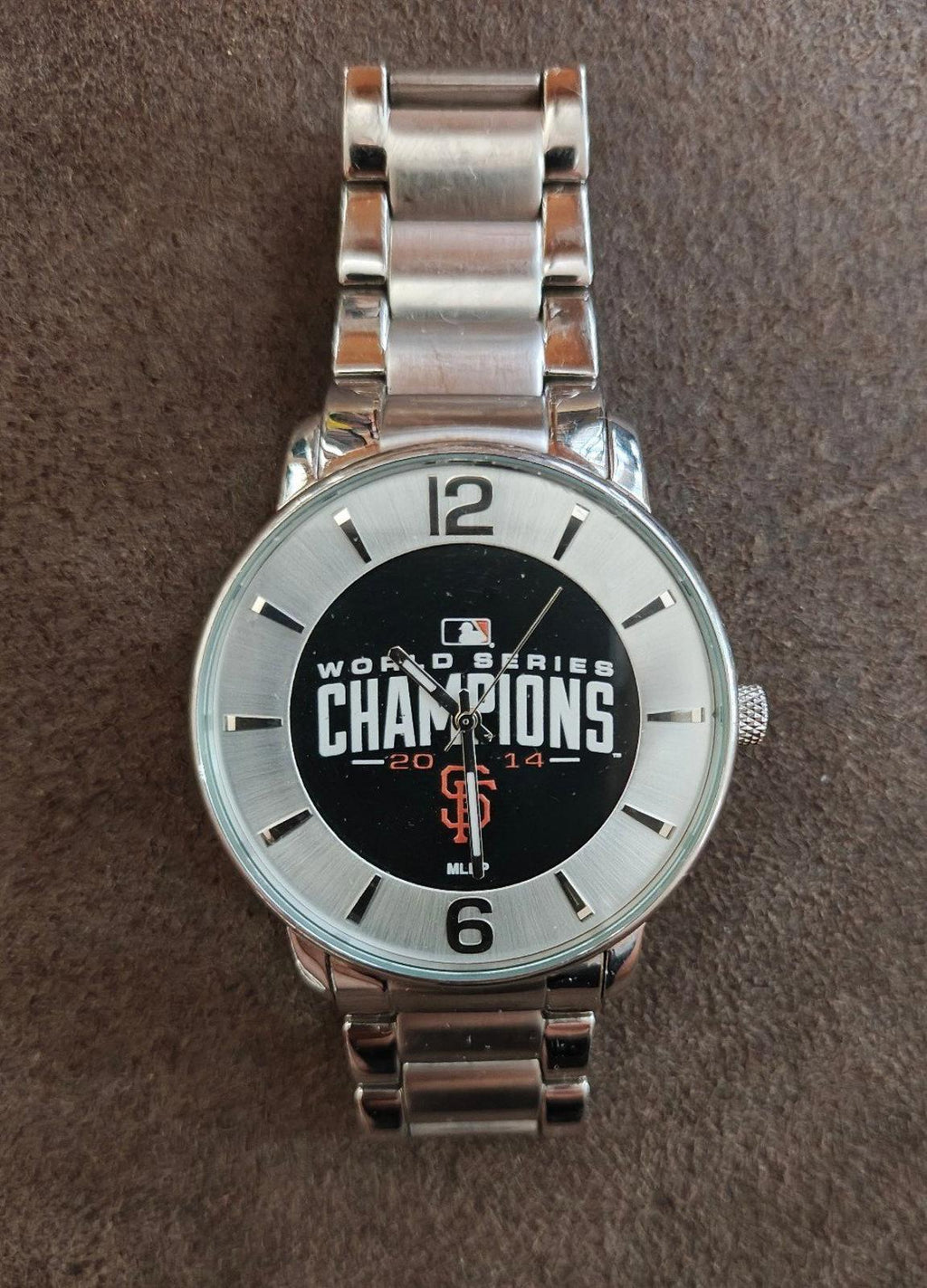 Rare Game Time San Francisco Giants 2014 World Series Champions Watch