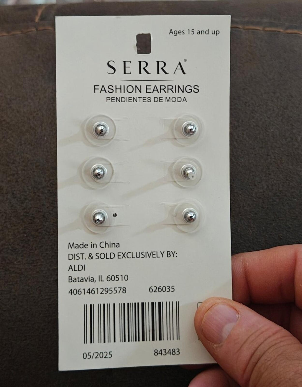 Serra Brand Patriotic Fashion Earrings With Western Themed Design New