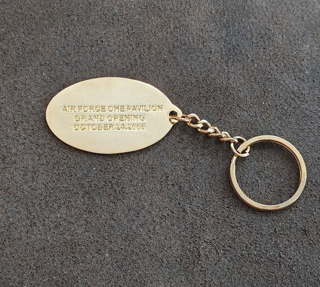 2005 Air Force One Pavilion Grand Opening Key Chain