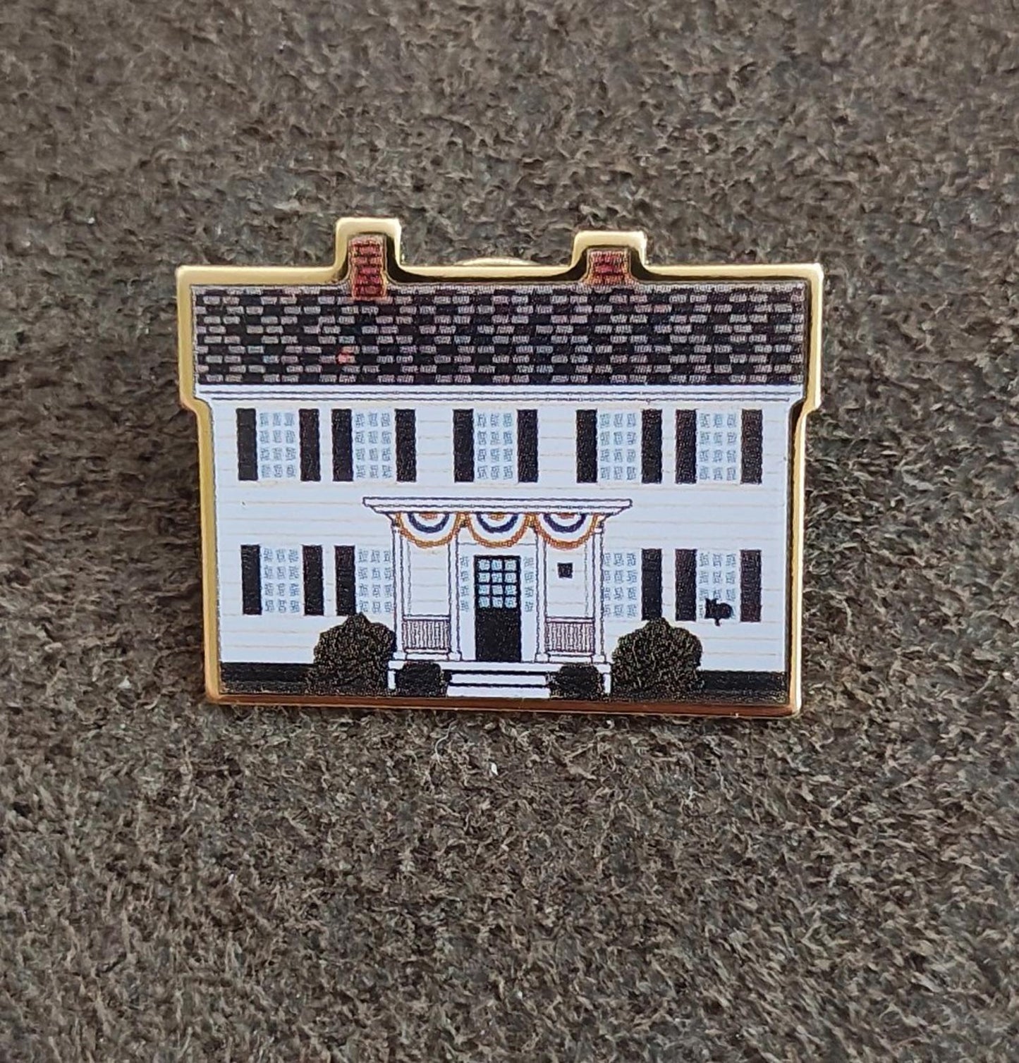 2002 Katharine Lee Bates Cat's Meow Enamel Pin