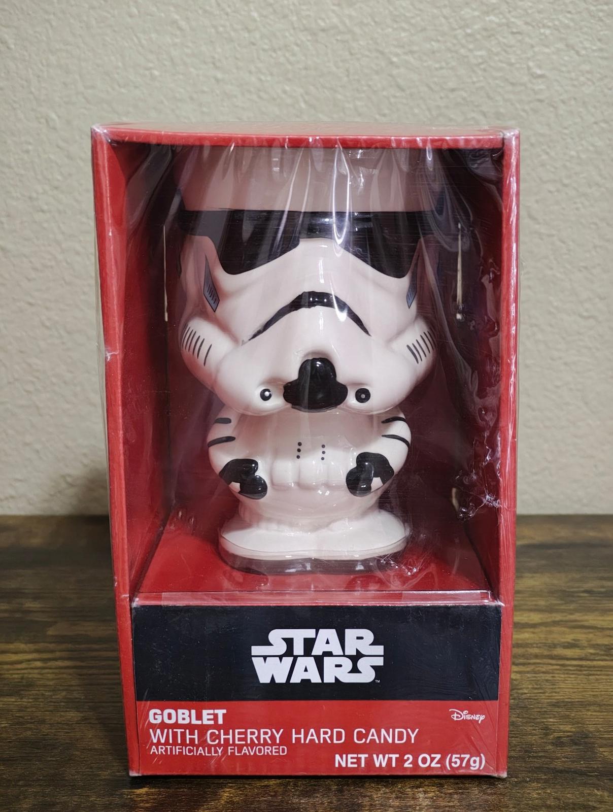 Star Wars Stormtrooper Ceramic Goblet Cup With Cherry Candy