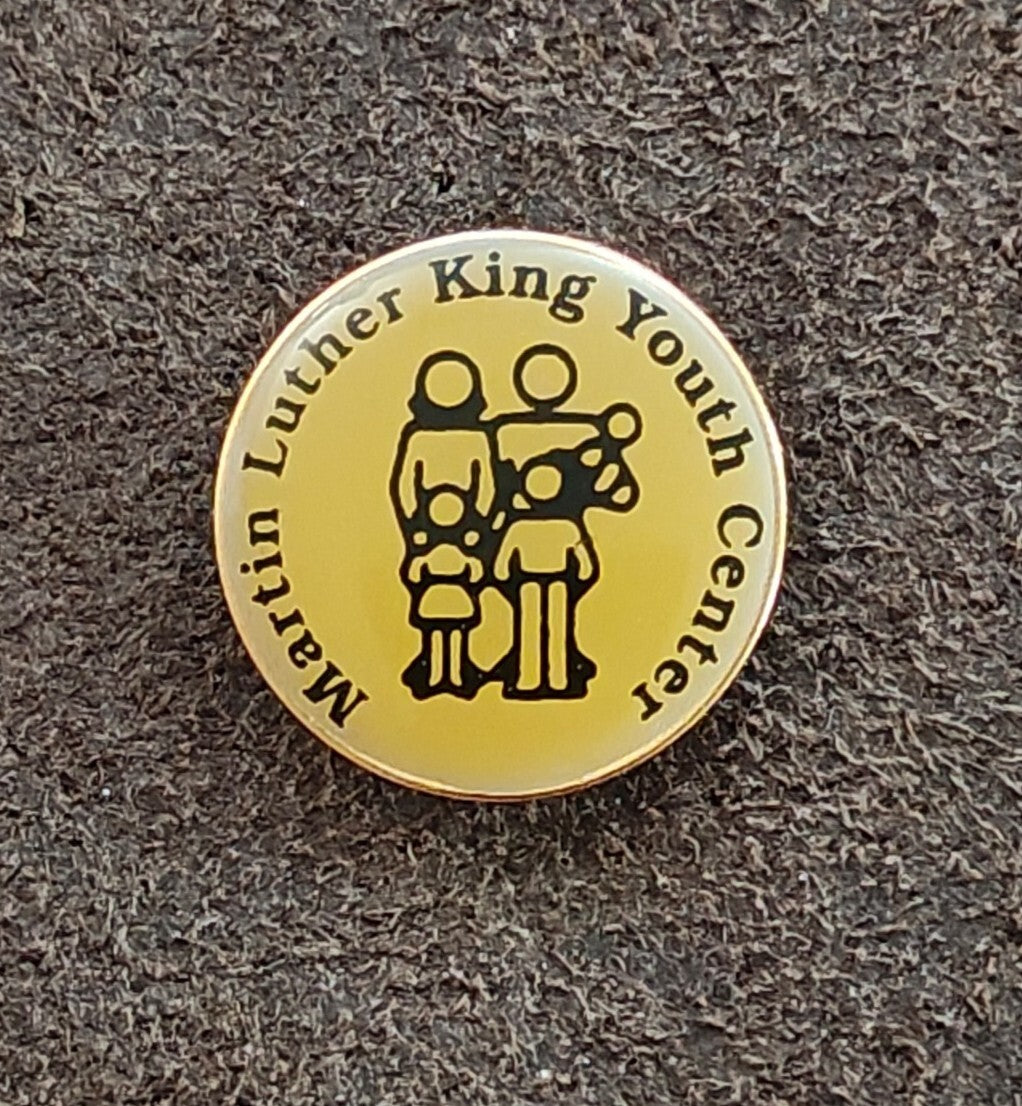 1980s Martin Luther King Youth Center Enamel Pin