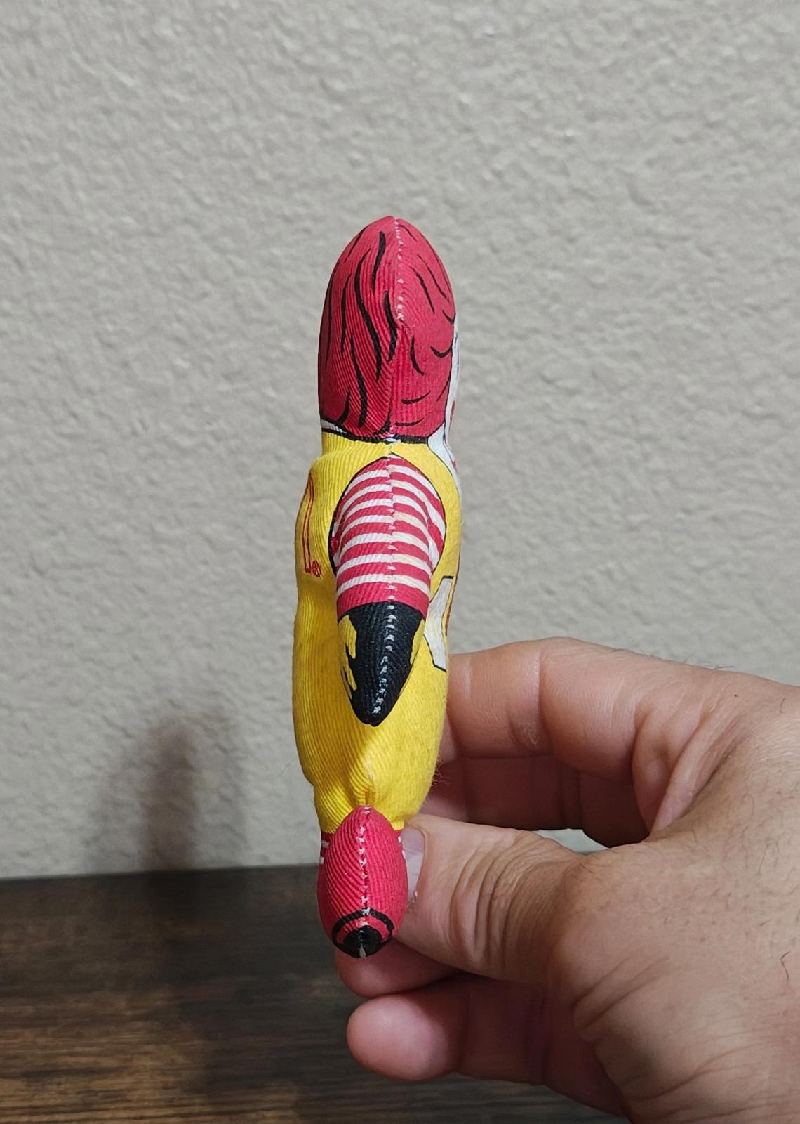 1984 McDonald's Ronald McDonald Happy Meal Plush Doll