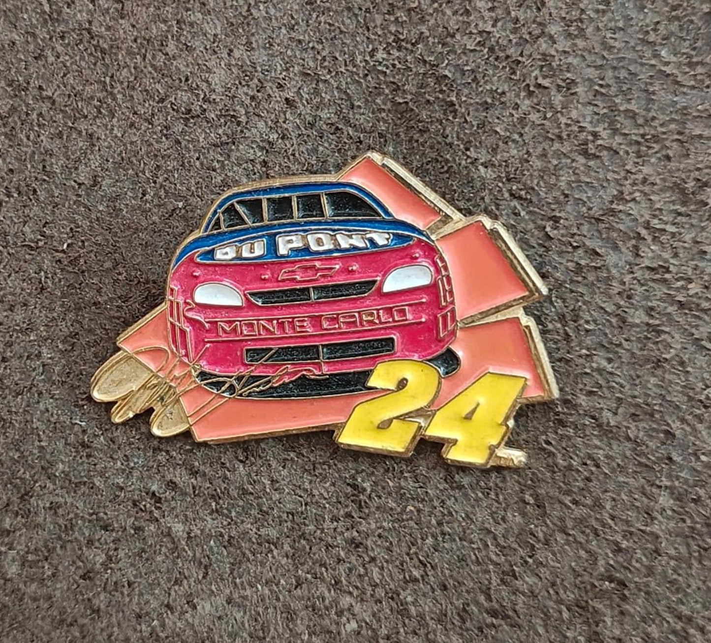 1993 Jeff Gordon #24 DuPont Monte Carlo NASCAR Race Car Pin