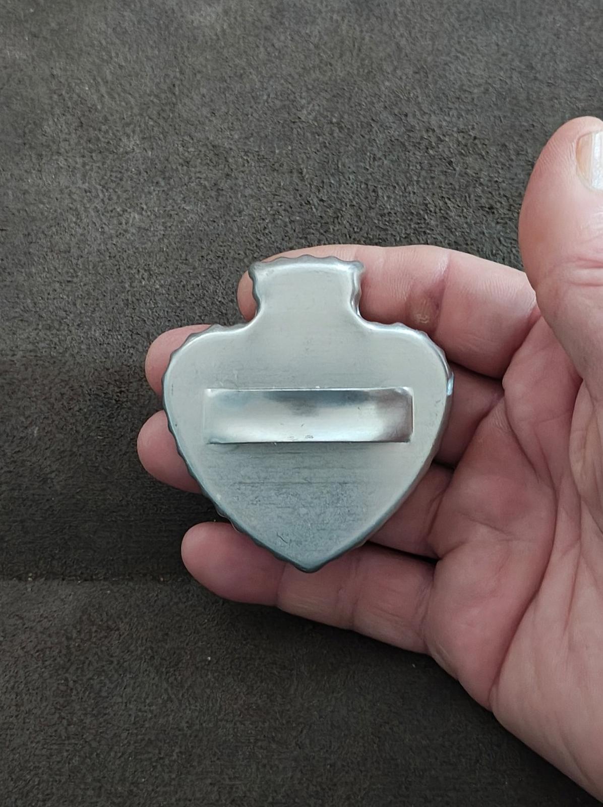 1960s Copper Tone Crown and Silver Tone Spade Cookie Cutters