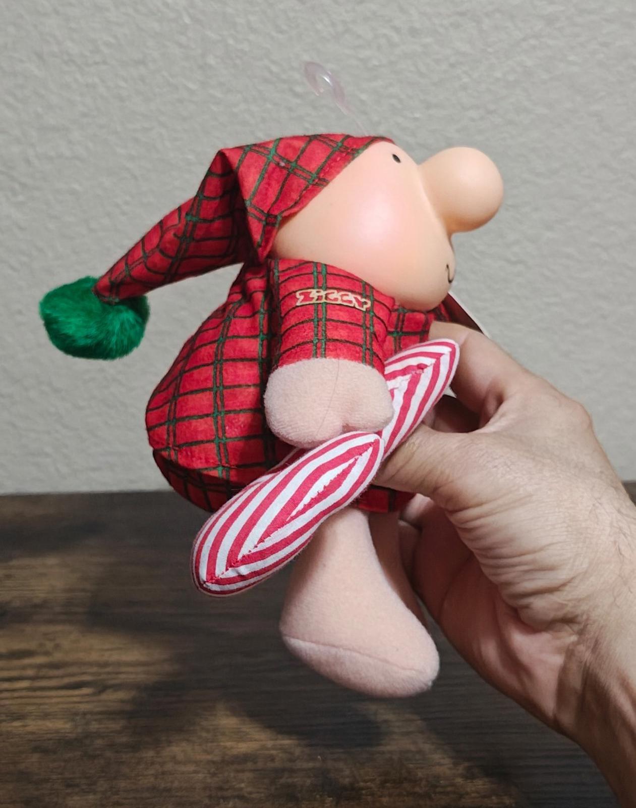 1991 Vintage"I Love You" 7" Christmas Ziggy Plush