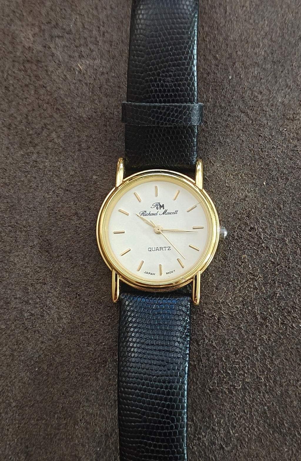 1980s/90s Richard Marcell Unisex Classic Quartz Dress Watch