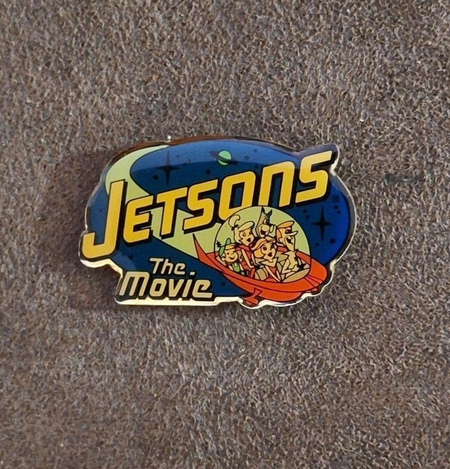 1990's Jetsons The Movie Enamel Magnet
