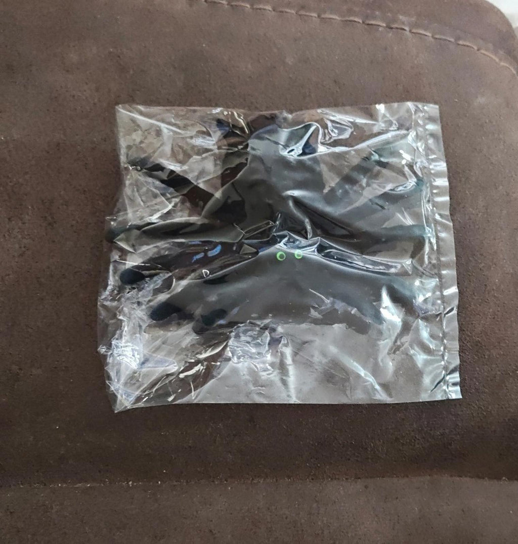 1960s Flocked Spooky Black Halloween Spider