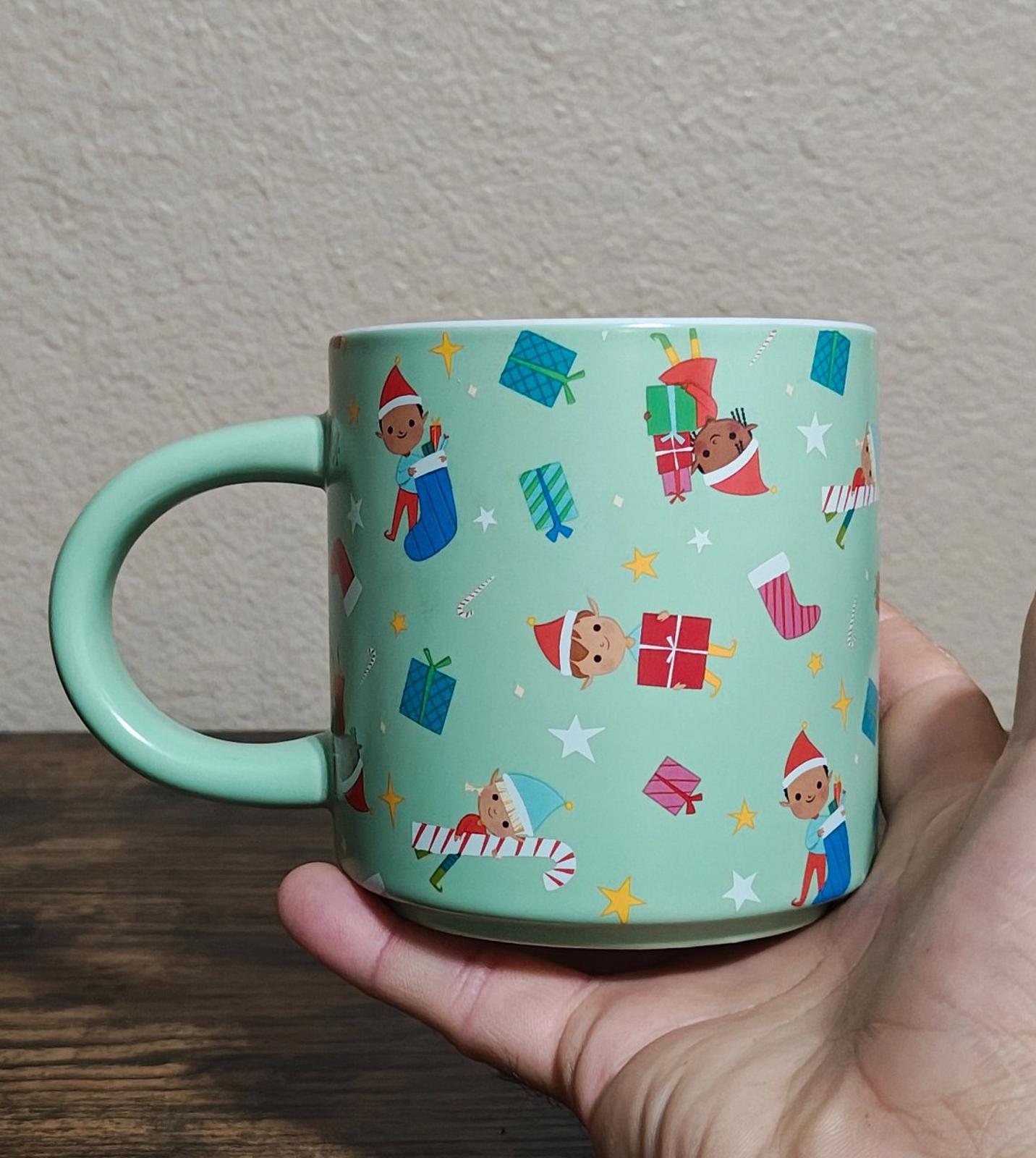 Cute & Colorful Wondershop 18 oz Ebony Glenn Christmas Stoneware Mug