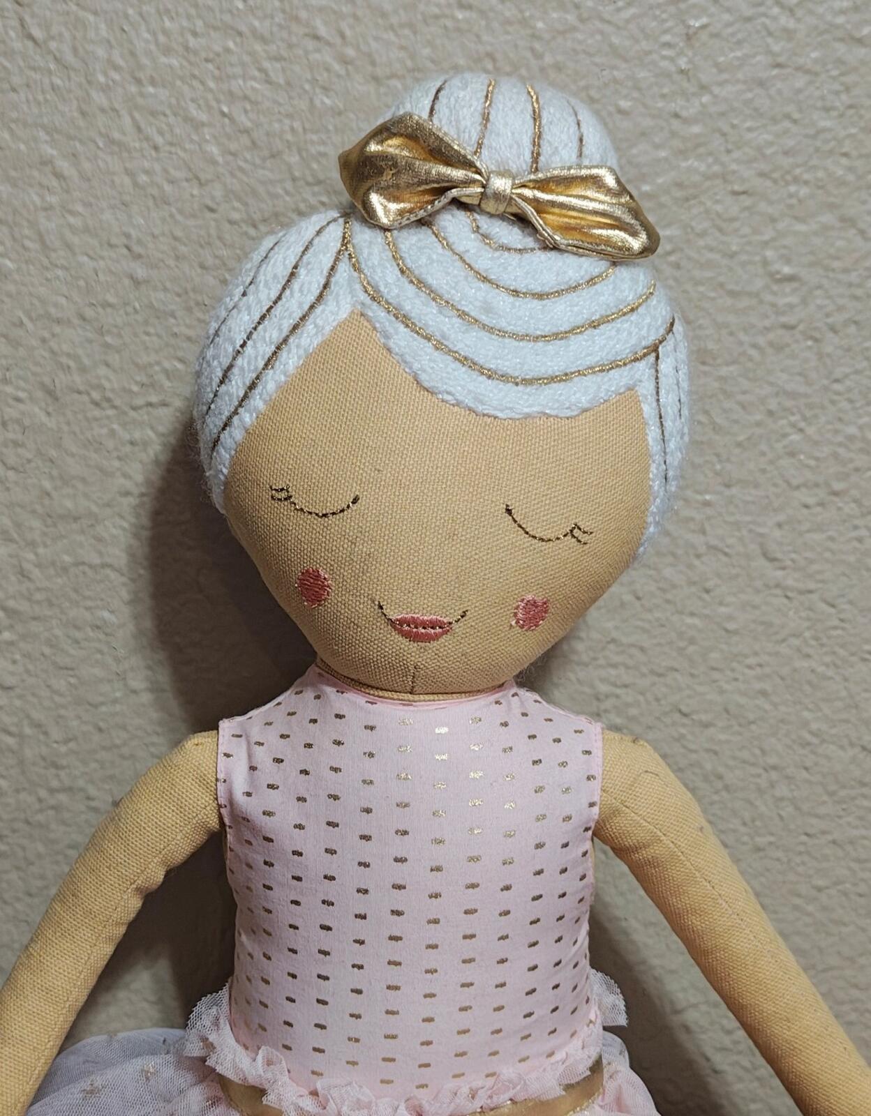 2017 Target Pillowfort Ballerina Plush Doll Pillow