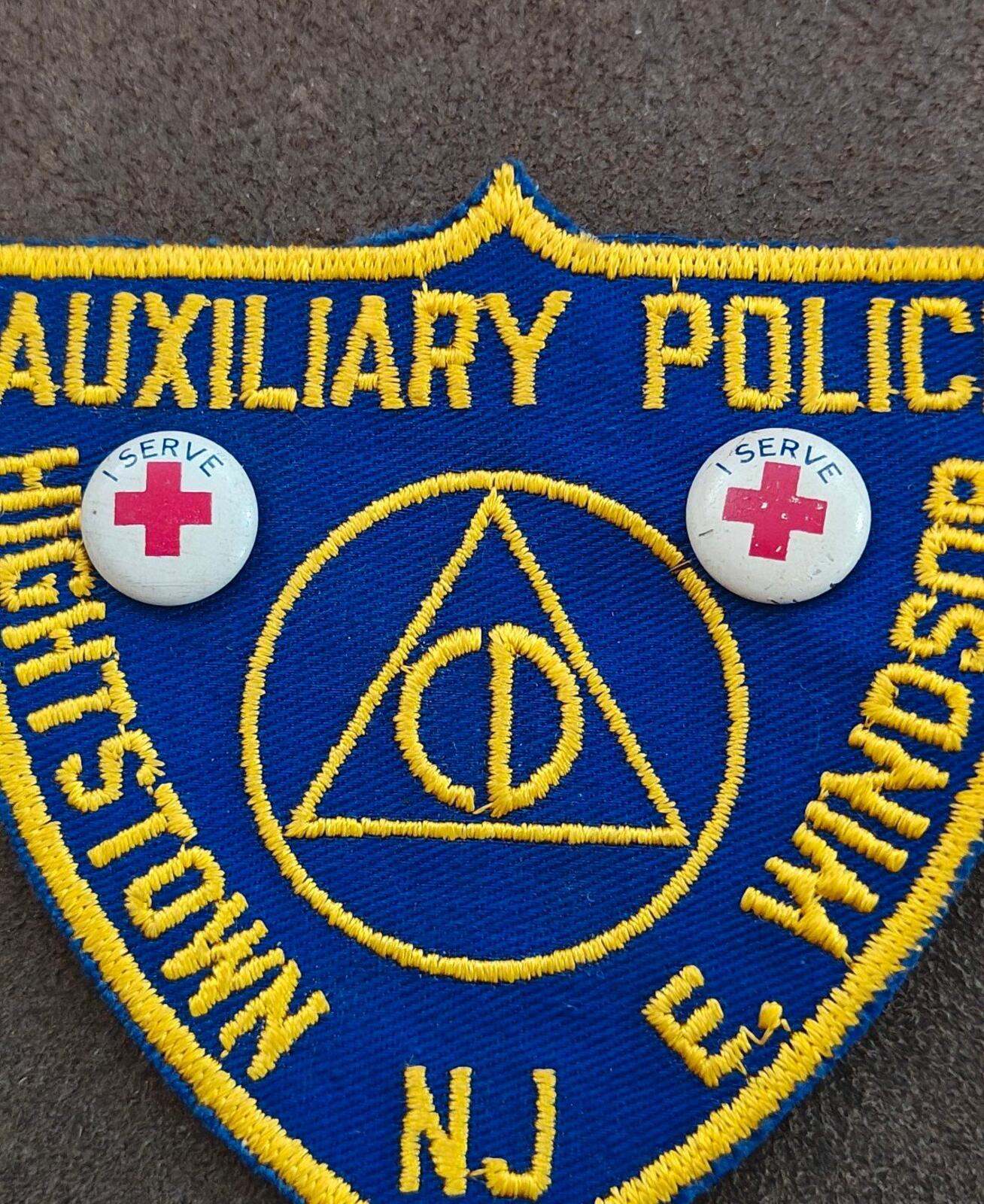 1950s/60s Civil Defense Auxiliary Police Highstown, & E. Windsor N.J Patch.