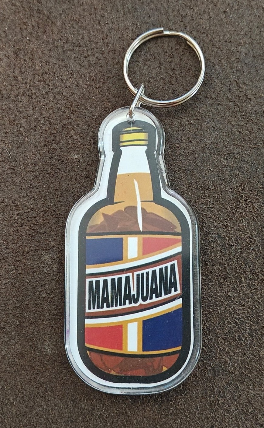 Mamajuana Double Sided Acrylic Keychain