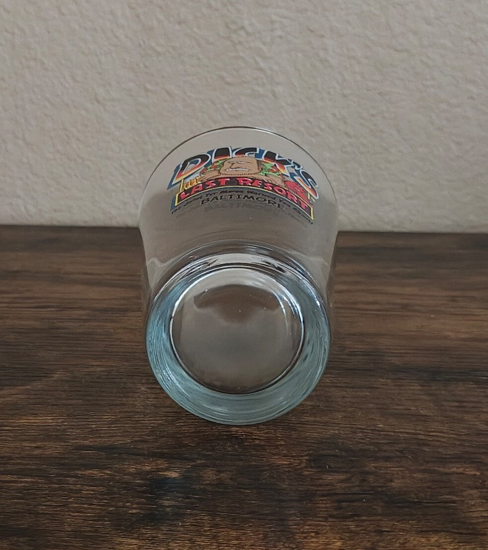 Dick's Last Resort Baltimore Collectible Glass
