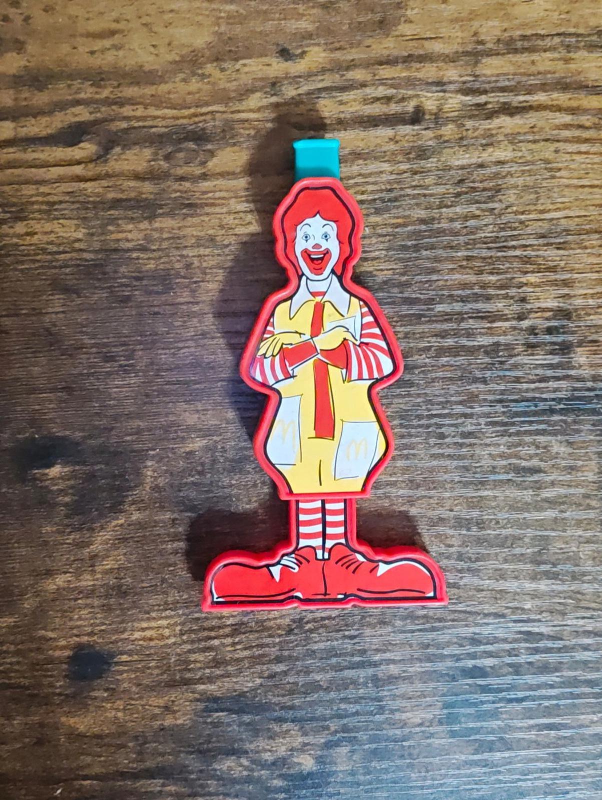 1996 Ronald McDonald Happy Meal Slide Whistle