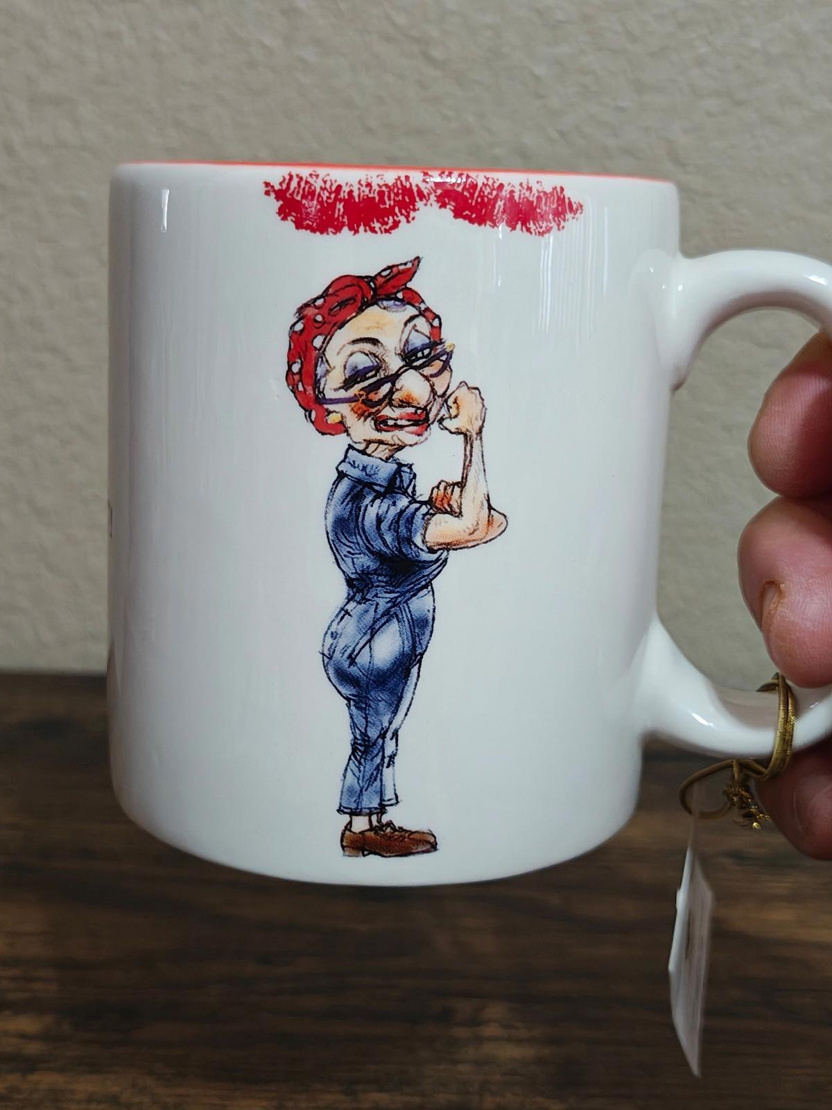 Funny Biddy's Still the Sex Goddess with Dentures Ceramic Mug