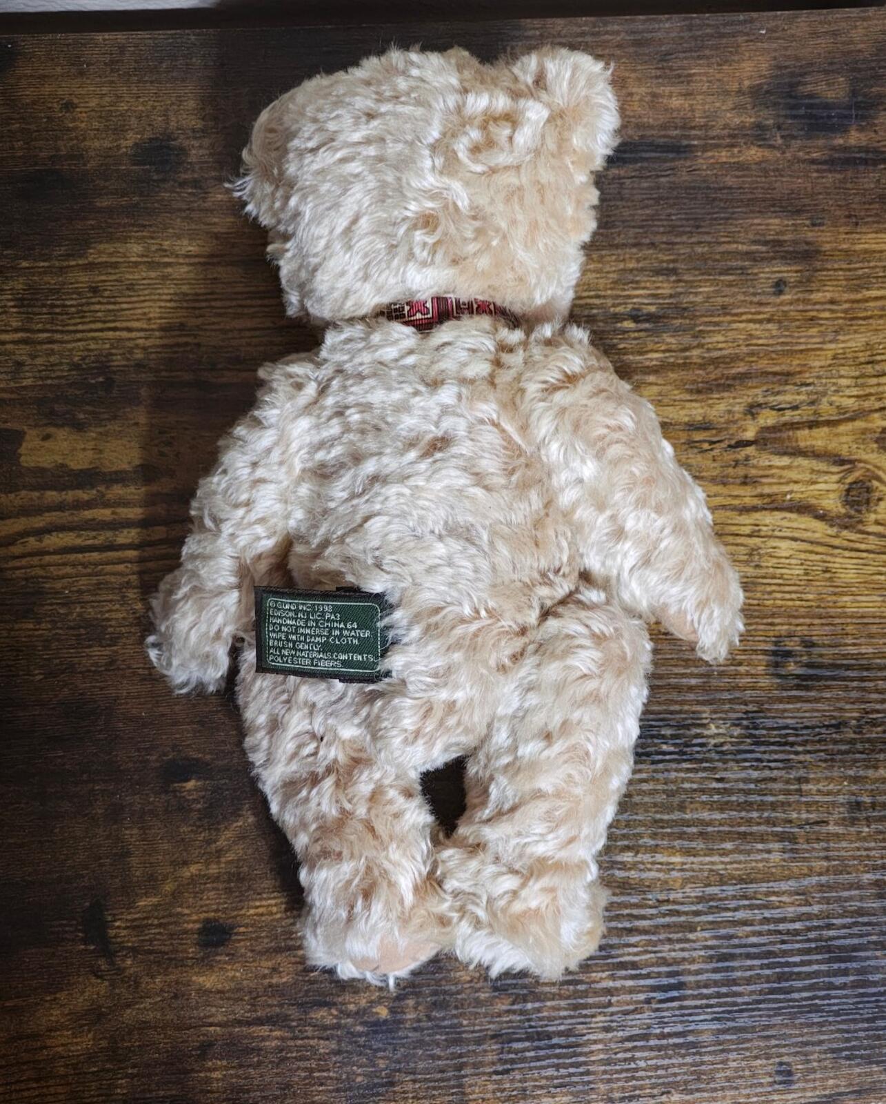 1998 Gund 100th Anniversary Limited Edition Teddy Bear Plush