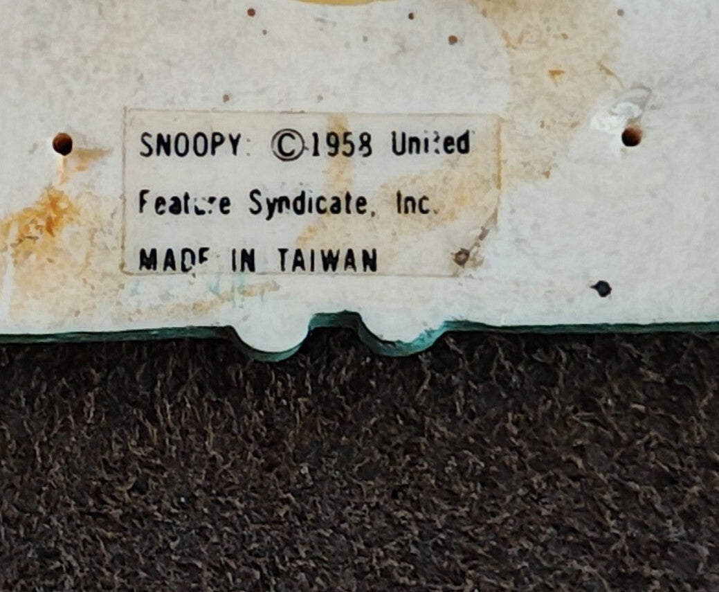 1970s Peanuts Snoopy Roller Skating Enamel Pin