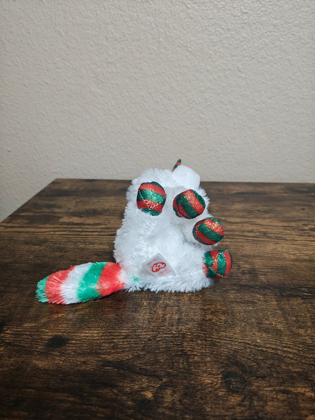 Ty Beanie Boos Snowfall The Christmas Unicorn 7" Holiday Plush, Glitter Eyes NWT