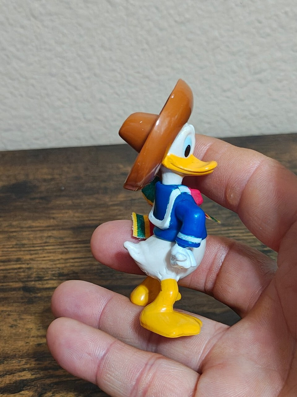 1996 McDonalds Happy Meal Disney Masterpiece Collection Donald Duck Mini Figure