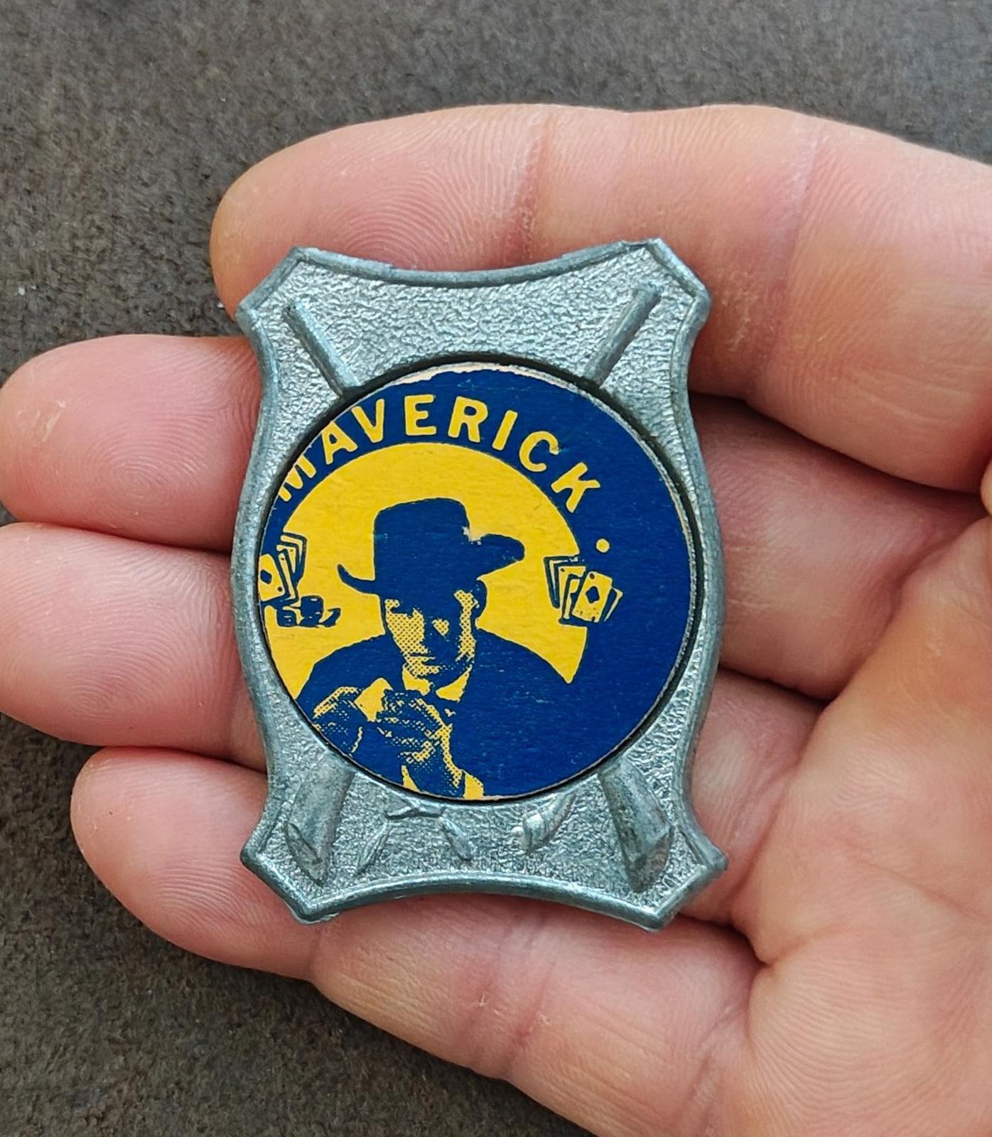 1950s/60s Maverick TV Series Promotional Pin