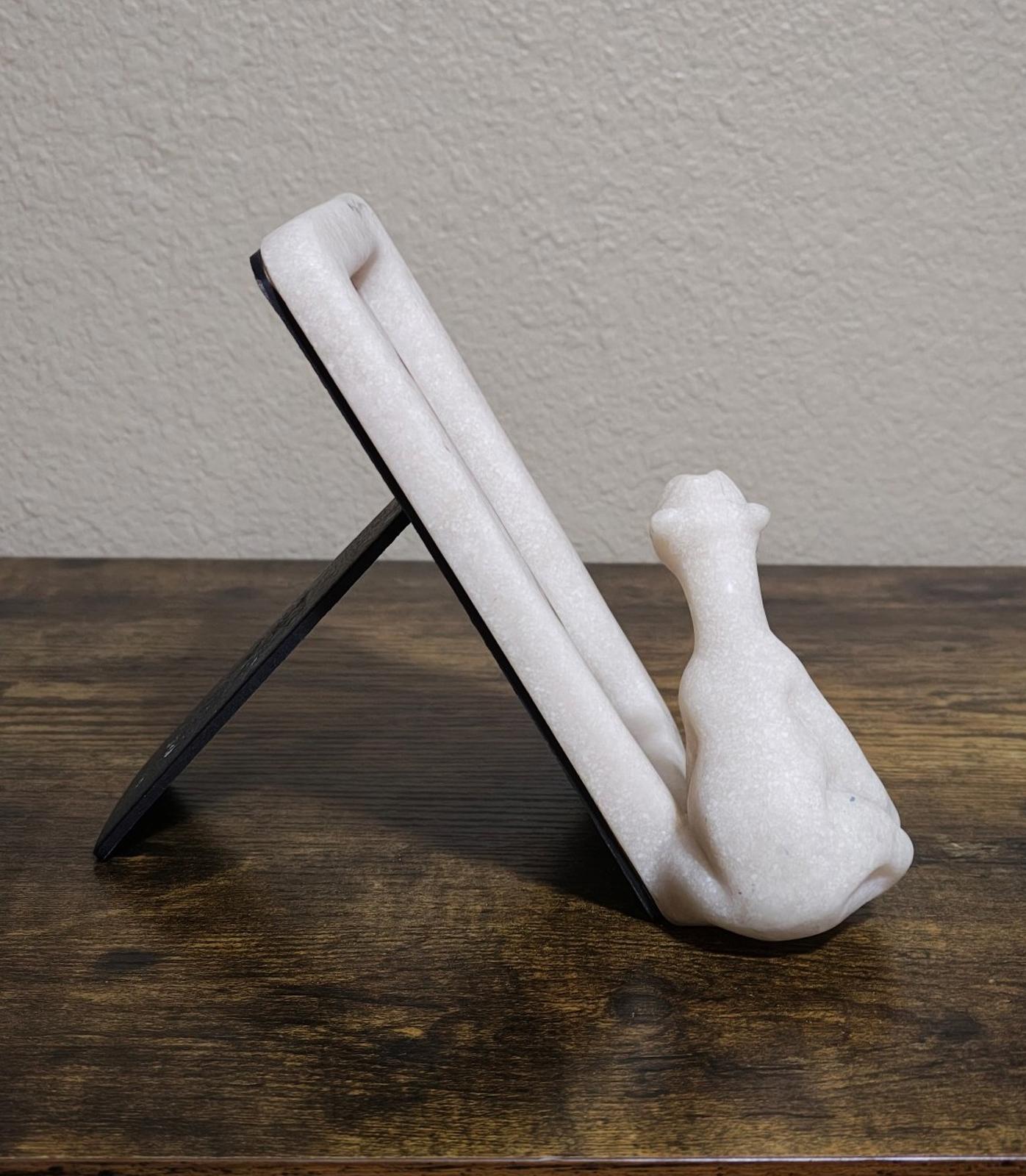 2001 Second Nature Quarry Critters Bear Figurine Picture Frame