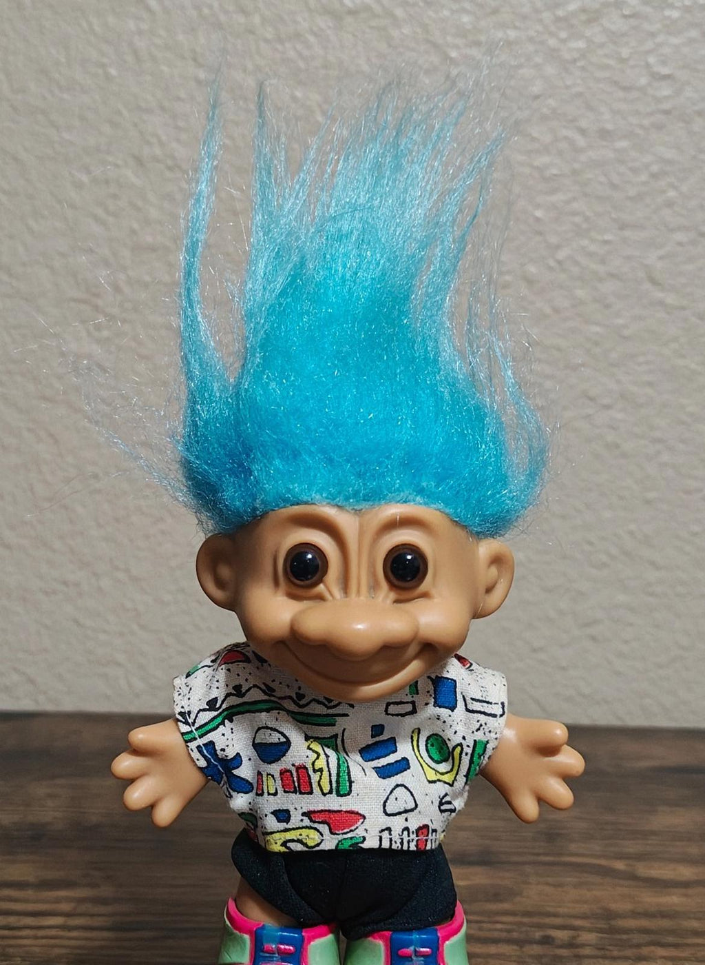 1990s Vintage Russ Troll Doll "Roller Blader Edition.