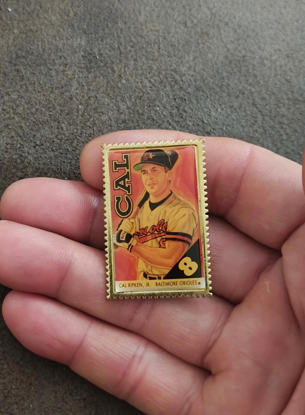 1990's WinCraft Baltimore Orioles Cal Ripken Jr. Gold Tone Pin