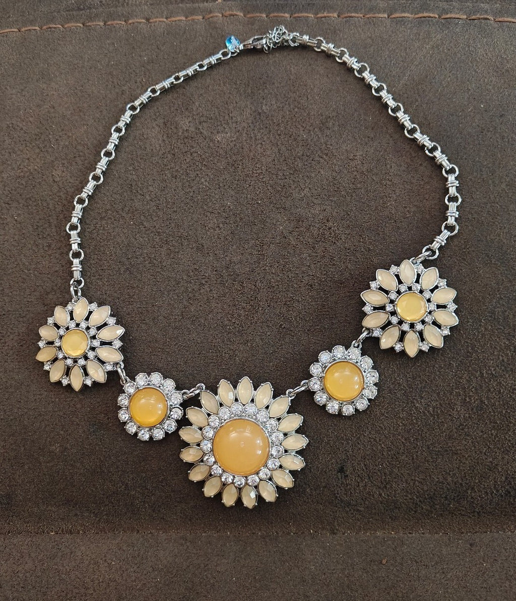 Retired Lia Sophia "Christina's Joy" Statement Necklace