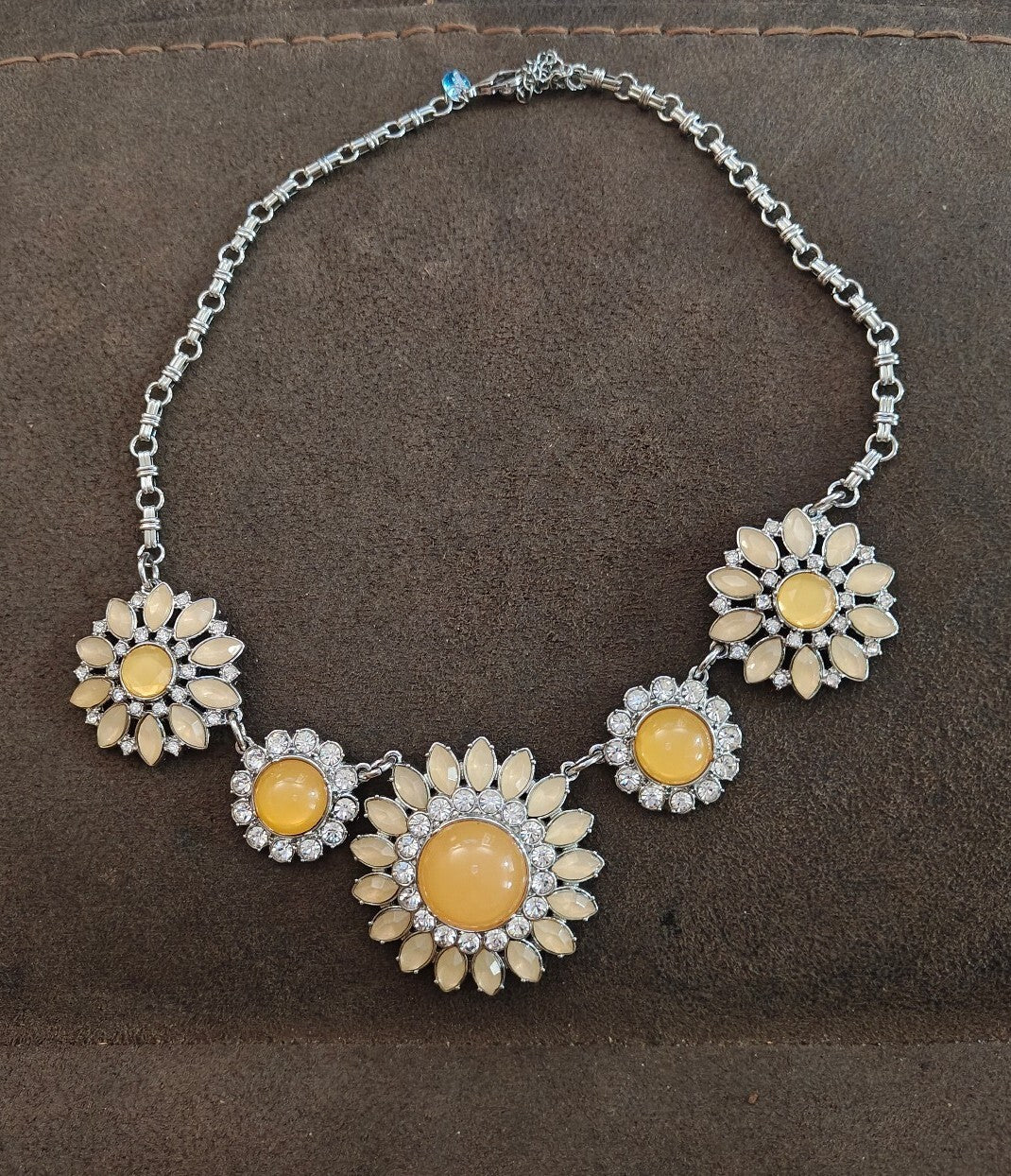 Retired Lia Sophia "Christina's Joy" Statement Necklace