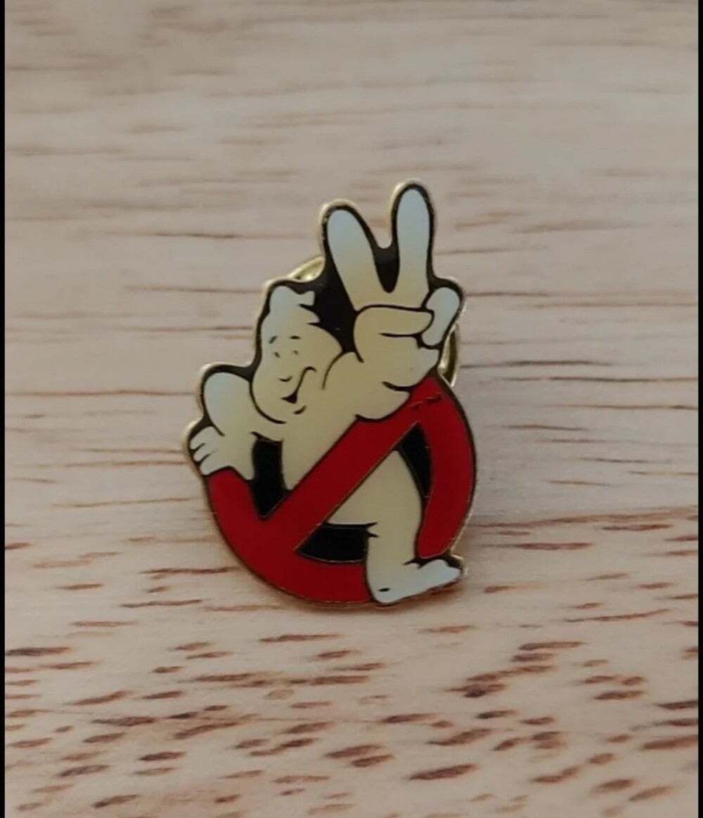 1984 Ghostbusters Movie Enamel Pin
