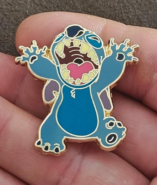 2009 Official Disneyland Resort Paris Stitch Booster Set Enamel Pin