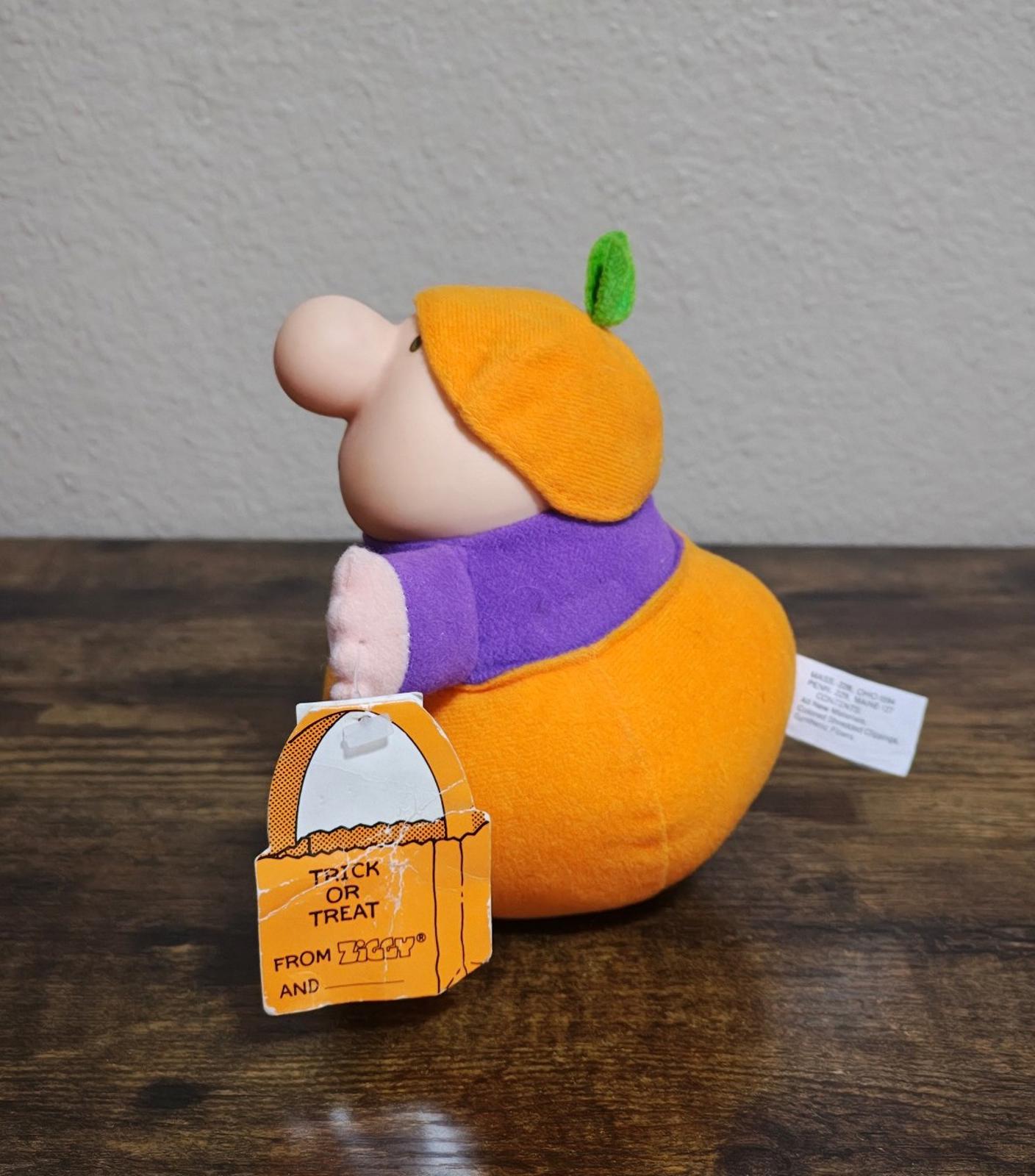 1989 Vintage " Boo I Love You" 7" Halloween Ziggy Plush