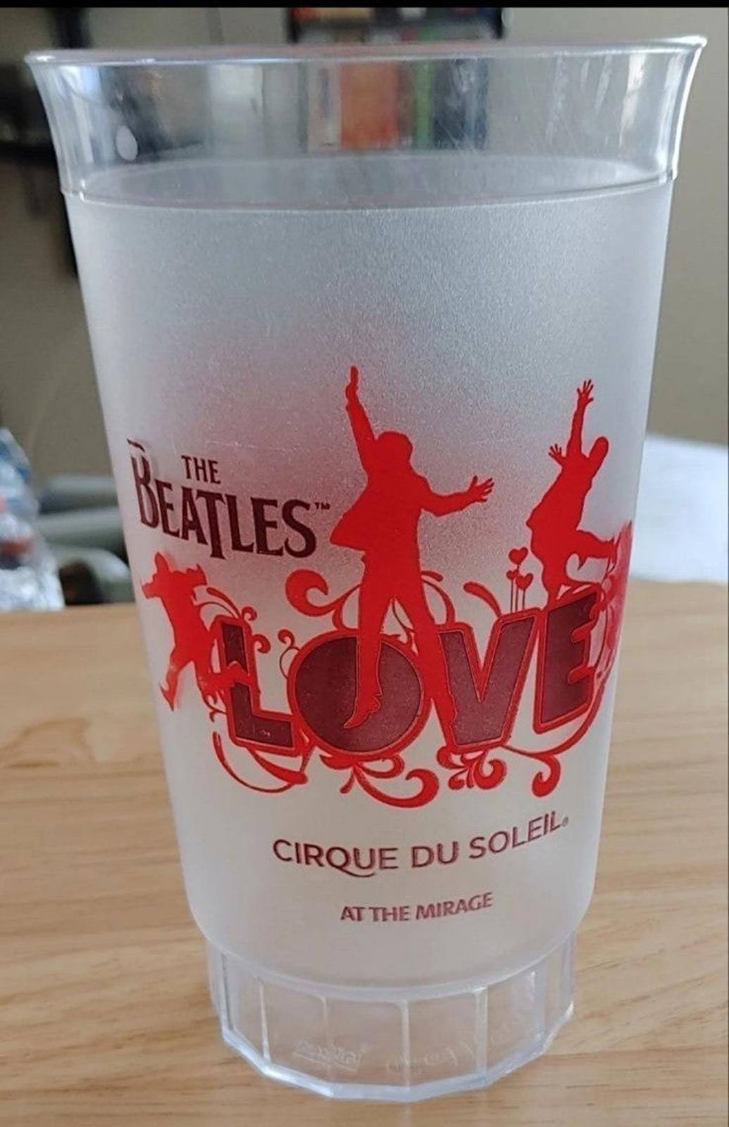 Cool (Rare Hard To Find) The Beatles “Love” Cirque Du Soleil Tumbler