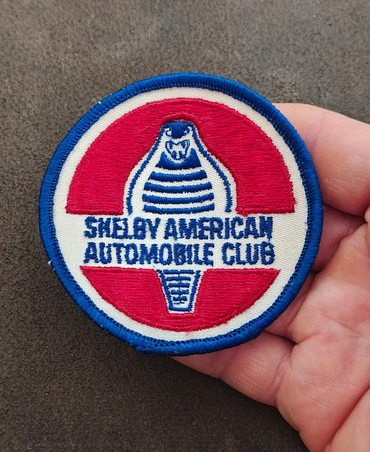 1990s Shelby American Automobile Club (SAAC) Patch