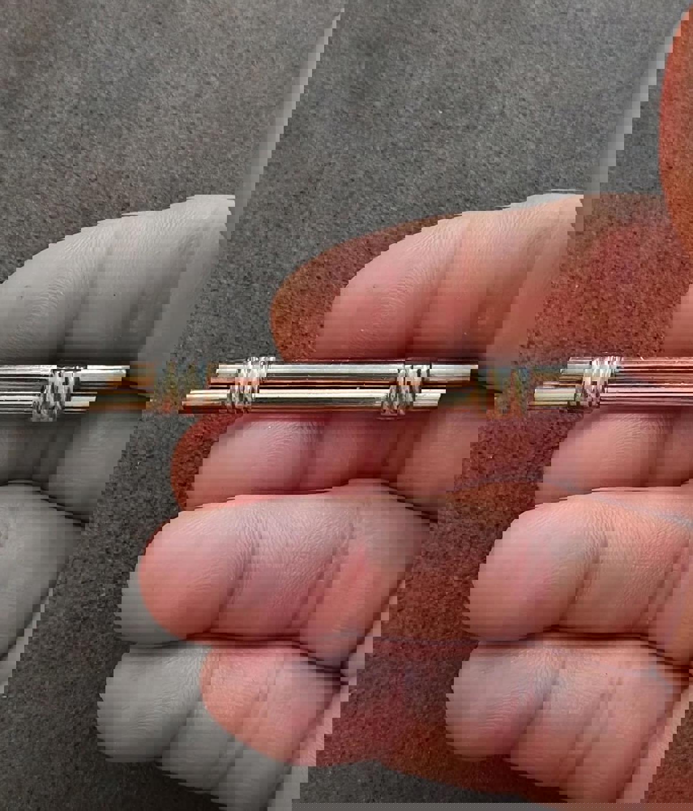 1940s/50s Double Scroll Bar Pin