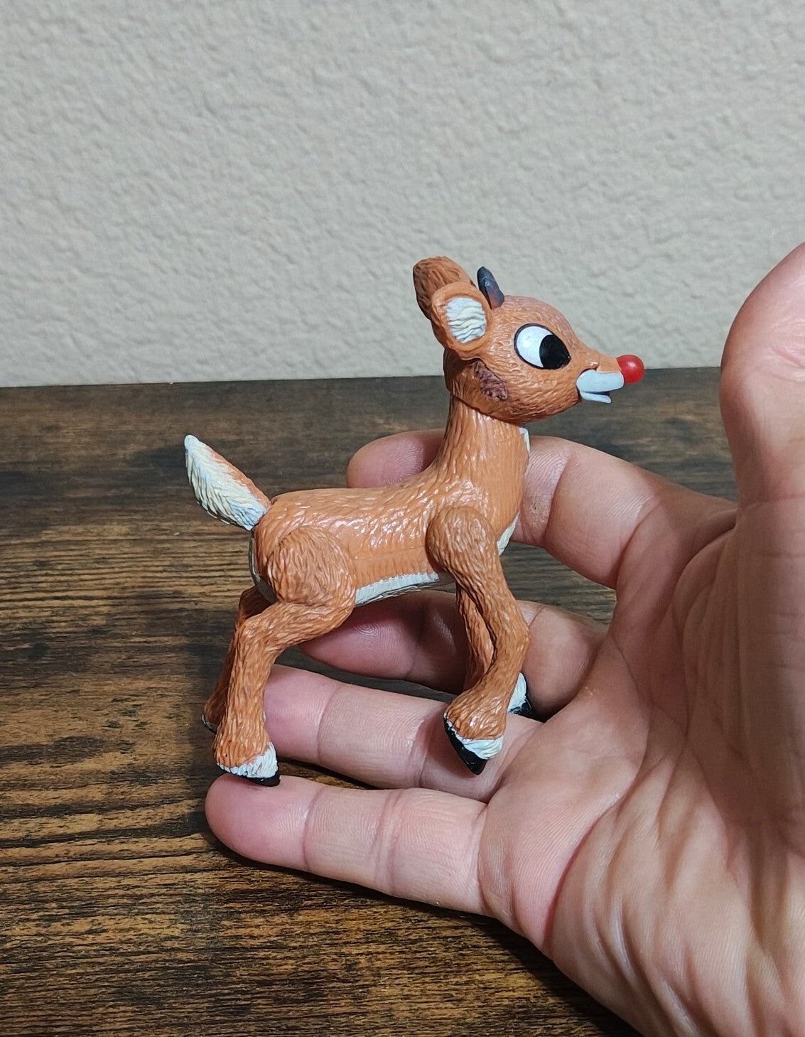 2000 Playing Mantis Rudolph The Red Nosed Reindeer Action Figure LIGHTS UP Works