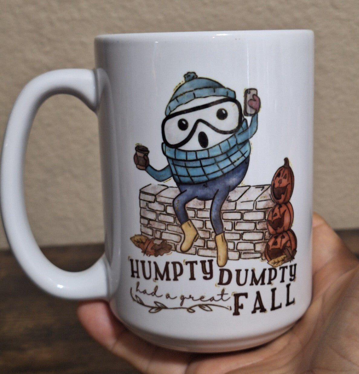 Humpty Dumpty Had A Great Fall Ceramic Mug