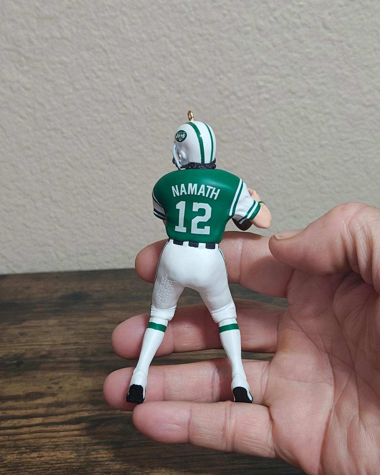 1997 Hallmark Keepsake Joe Namath Football Legends Ornament