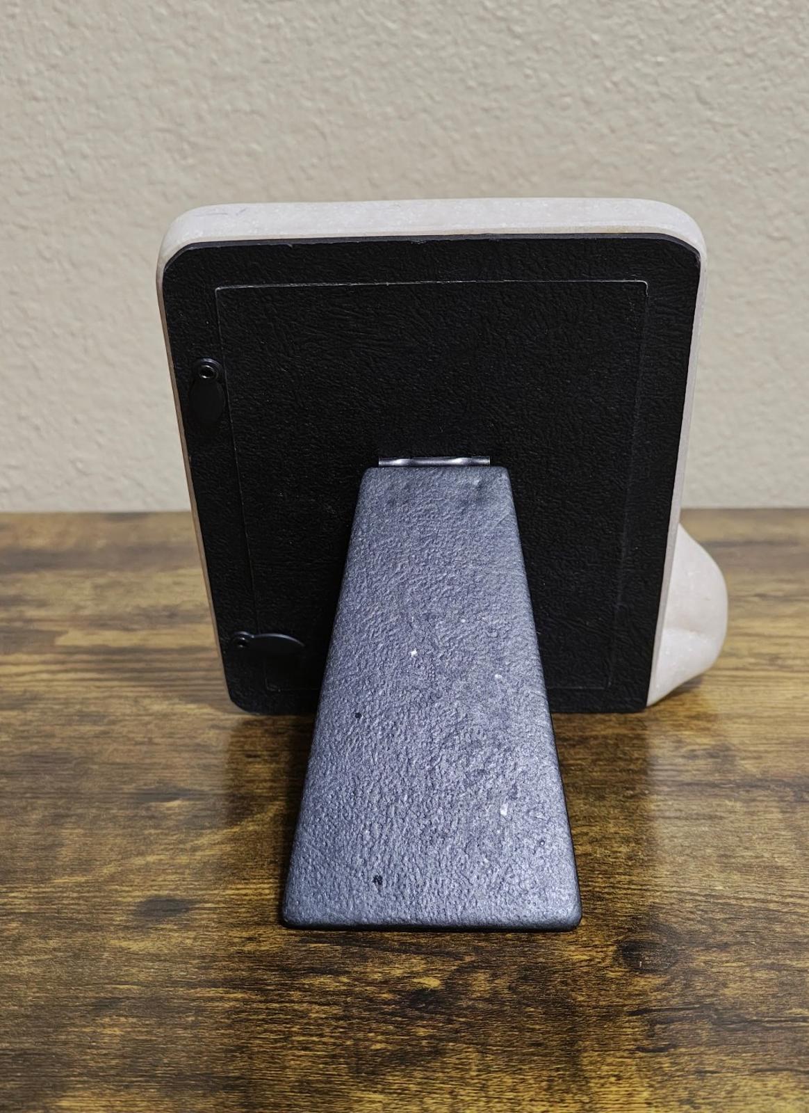 2001 Second Nature Quarry Critters Bear Figurine Picture Frame