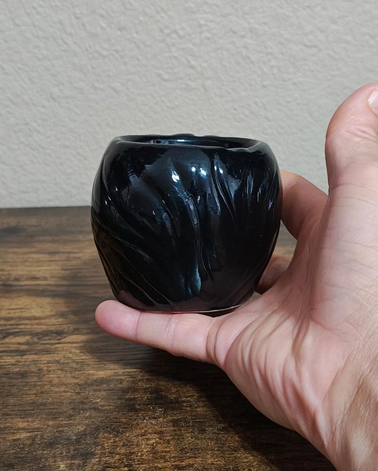 Hand Painted Sugar Skull/Day of The Dead Ceramic Planter/Cup