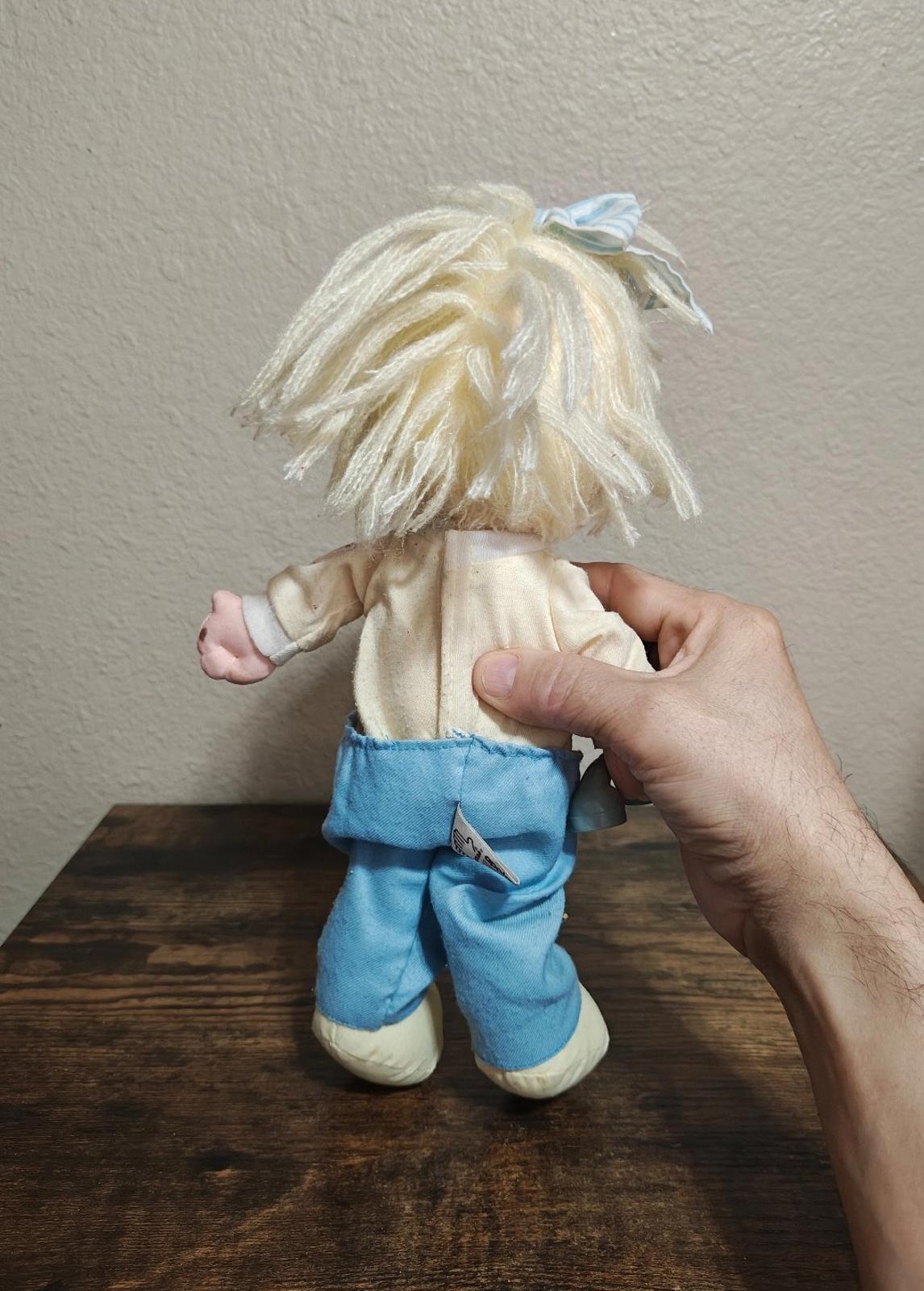 1986 Vintage Precious Moments Friendship Line Series "I Miss You" Boy Doll Plush