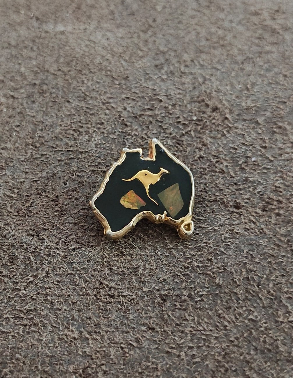 1970s/80s Australian Travel Souvenir Gold Tone Pin/Brooch