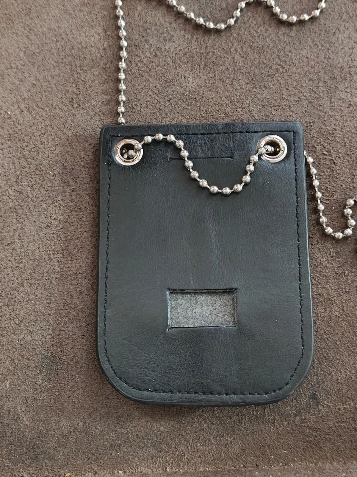 Spooktacular Creations Police Pretend Play Toy Metal Badge With Chain